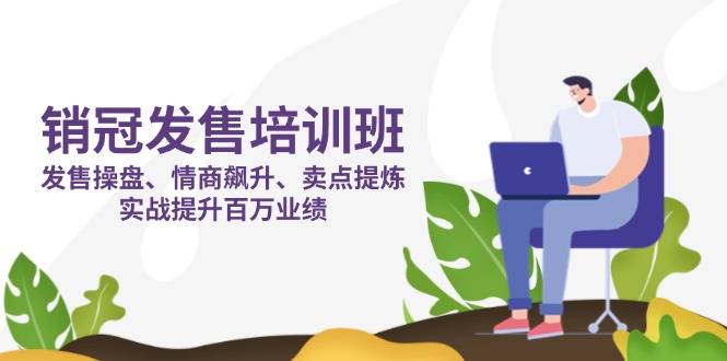 销冠 发售培训班：发售 操盘+情商 飙升+卖点 提炼，实战提升百万业绩-百货大全