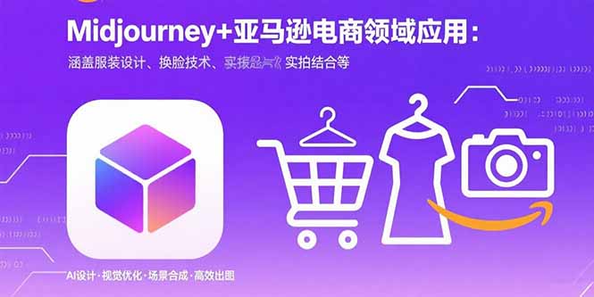 Midjourney+电商领域商业应用：涵盖服装设计、换脸技术、实拍结合等-百货大全