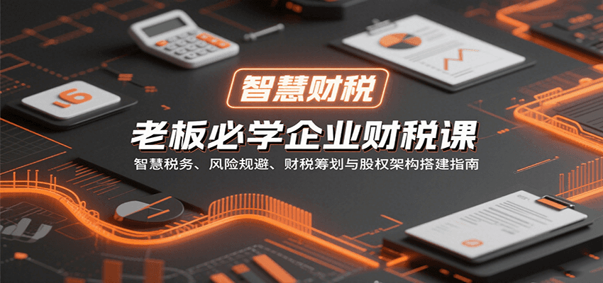 老板必学企业财税课：智慧税务、风险规避、财税筹划与股权架构搭建指南-百货大全