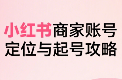 大晴老师·小红书电商全链路实战从定位到爆单(更新8月)-百货大全