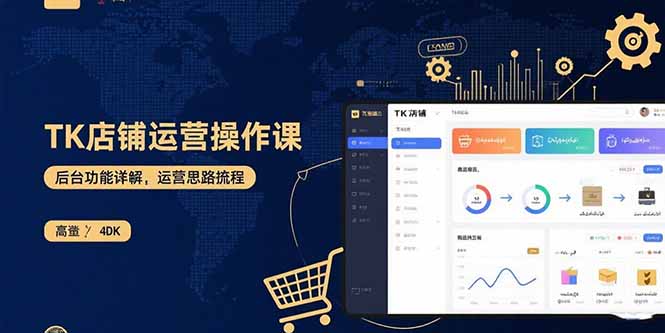 TK店铺运营实操课：后台功能详解，商品上架流程，运营思路拆解-百货大全