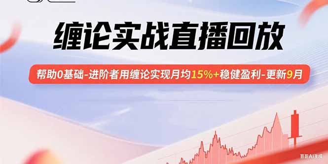 缠论实战直播回放：帮助0基础-进阶者用缠论实现月均15%+稳健盈利-更新9月-百货大全