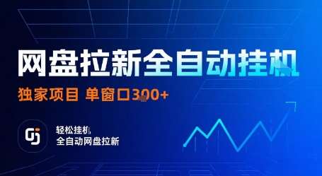 网盘拉新全自动挂G，独家技术，操作简单，自动完成拉新任务，单窗口3张【揭秘】-百货大全