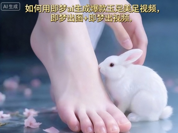 如何用即梦ai生成爆款玉足美足视频，即梦出图+即梦出视频，快速涨粉-百货大全