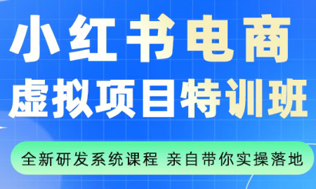 陆明明·小红书虚拟项目特训班(更新9月)-百货大全