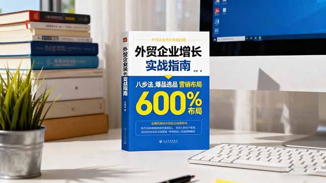 外贸企业增长实战指南，八步法、爆品选品、营销布局，业绩增长300%-百货大全