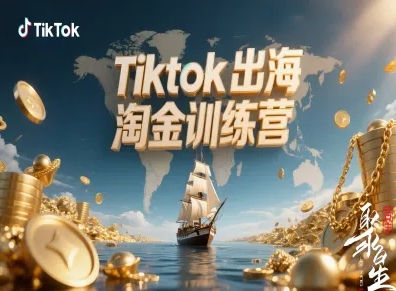Tiktok出海淘金训练营，跨境电商TK实战变现-百货大全