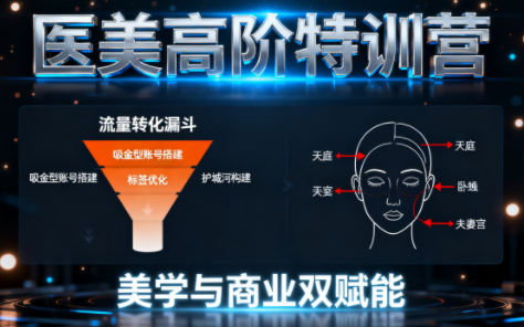 0-1000万医美高阶特训营课程-百货大全