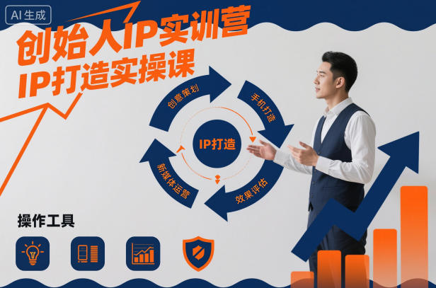 创始人IP实训营，IP打造实操课-百货大全