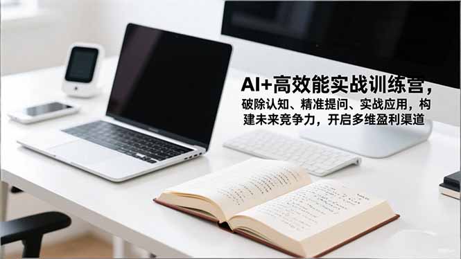AI+高效能实战训练营，破除认知、精准提问、实战应用，构建未来竞争力，开启多维盈利渠道-百货大全