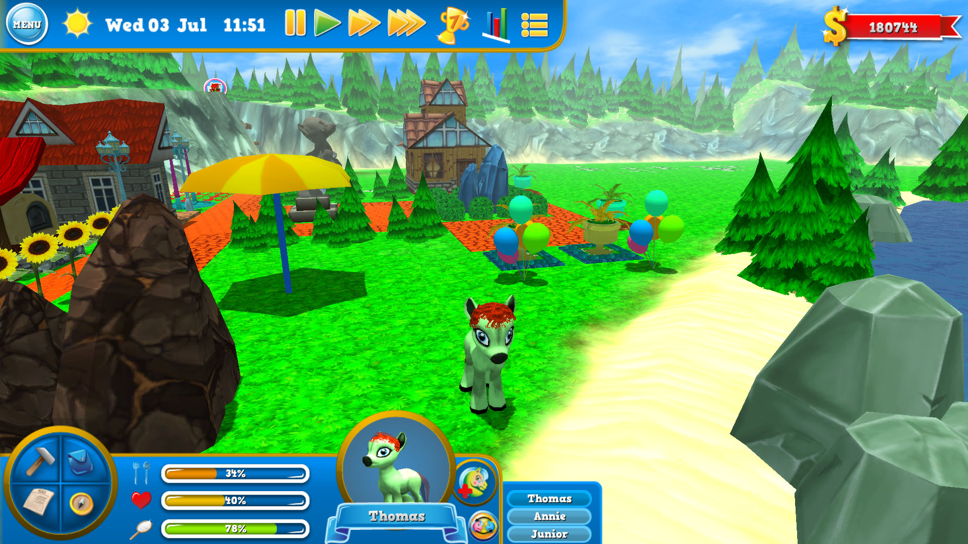 《小马世界3 Pony World 3》Switch英文版NSP下载-百货大全