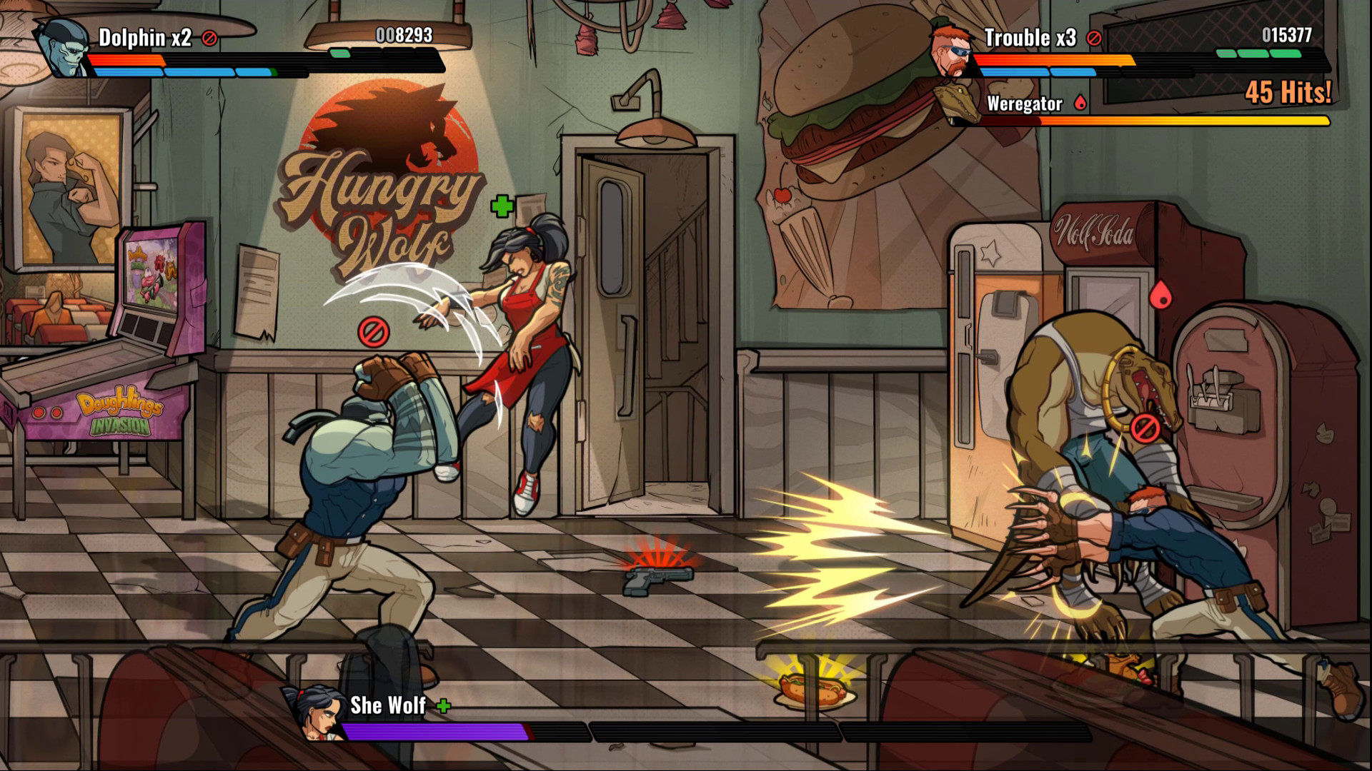 《混乱斗士 Mayhem Brawler》Switch中文版NSZ下载 – 含2.2.39补丁-百货大全