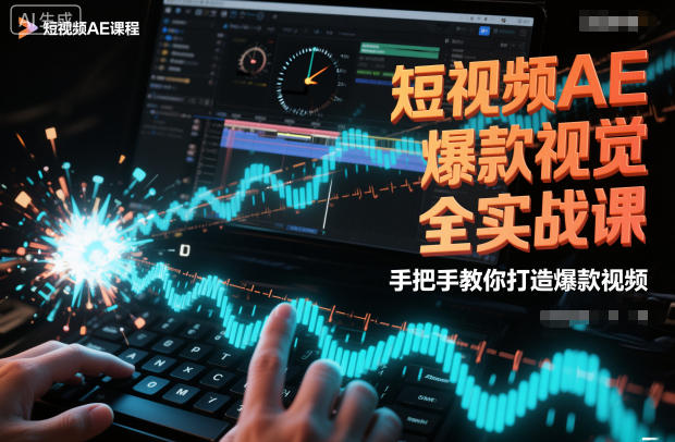 短视频AE爆款视觉全实战课，手把手教你打造爆款视频-百货大全