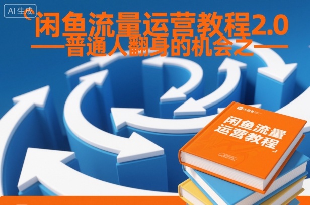 闲鱼流量运营教程2.0——普通人翻身的机会之一-百货大全