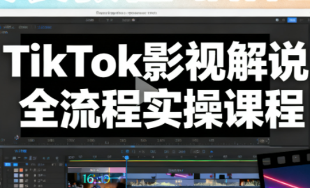 凌帧·TikTok影视解说全流程实操-百货大全