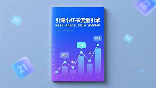 引爆小红书流量引擎，账号定位、视觉锤打造、底层认知，撬动首页推荐-百货大全