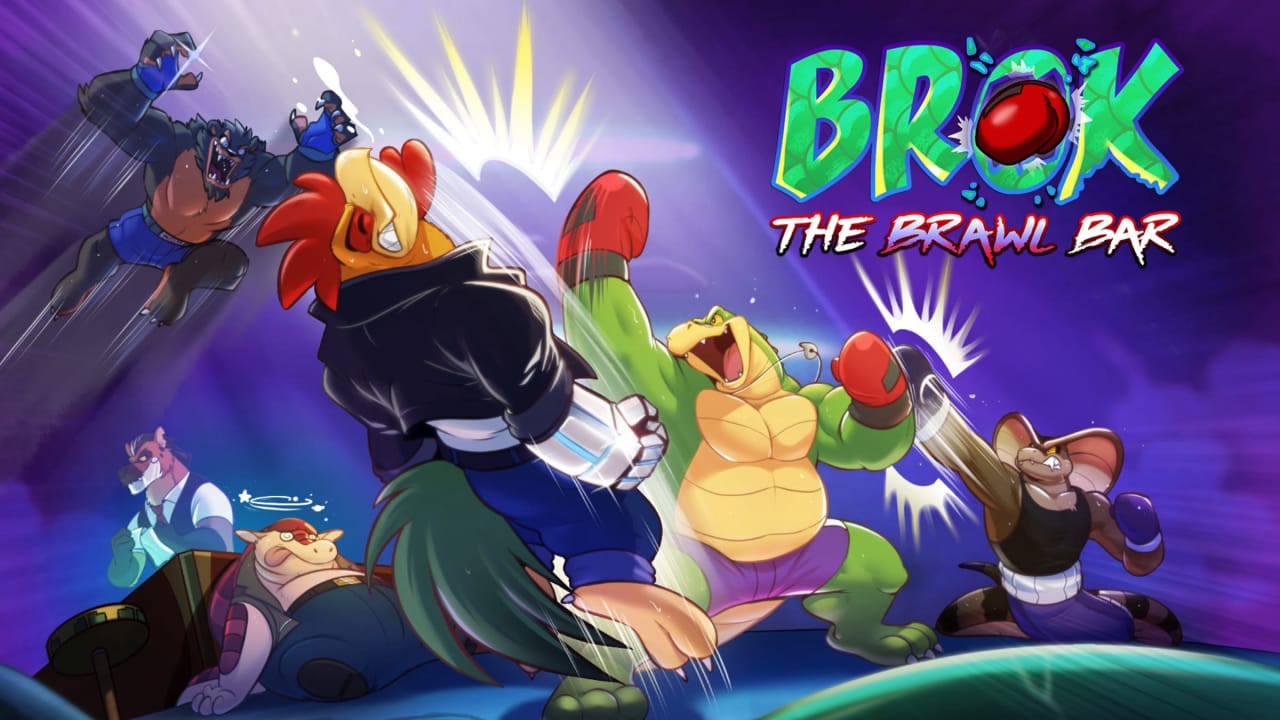 鳄鱼侦探布罗格：乱斗酒吧丨BROK: The Brawl Bar-百货大全