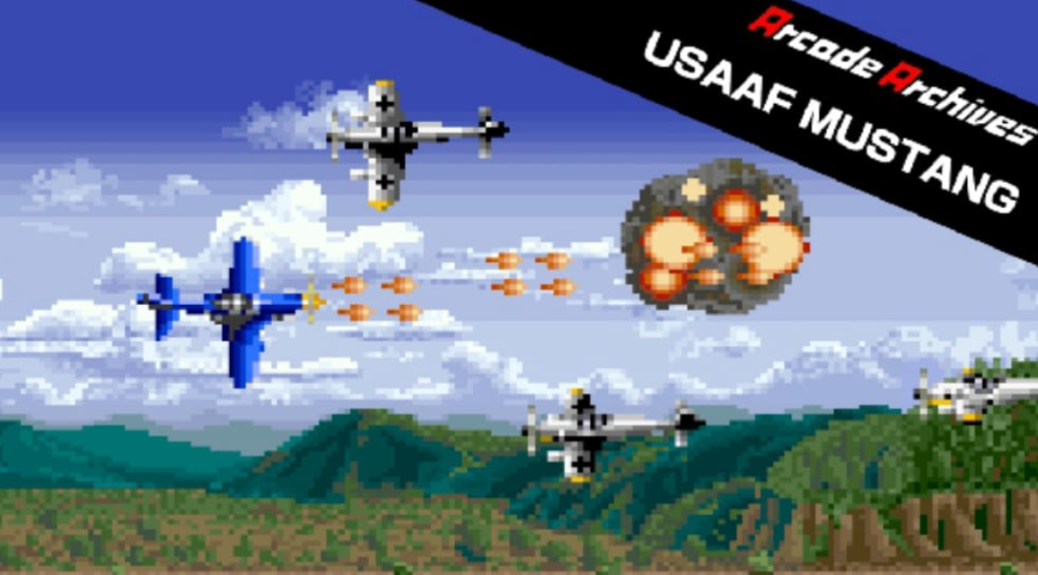 《街机：野马战机 Arcade Archives USAAF MUSTANG》Switch英文版NSP下载-百货大全