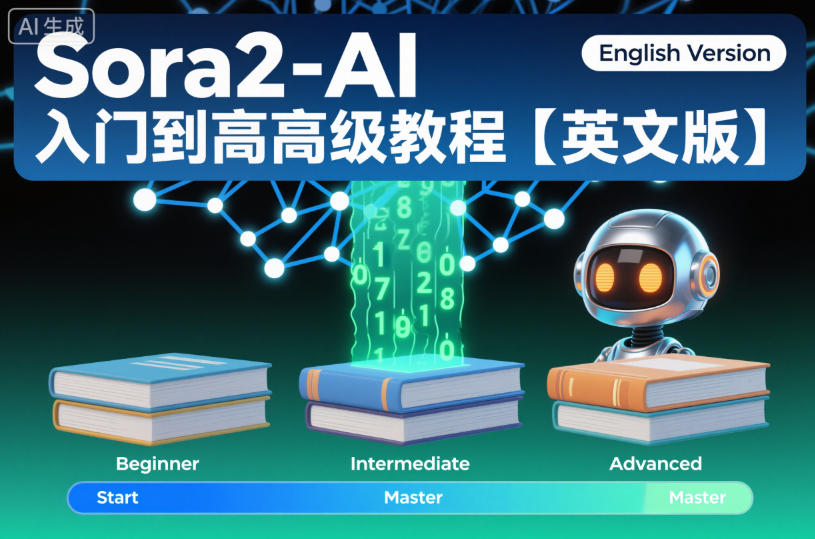Sora2-AI入门到高级教程【英文版】-百货大全