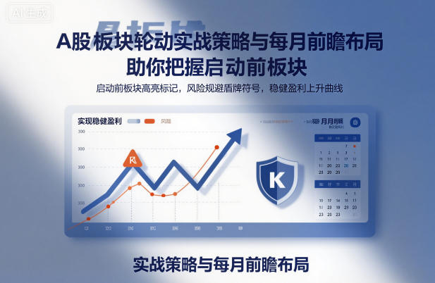 A股板块轮动实战策略与每月前瞻布局，助你把握启动前板块，规避风险，实现稳健盈利-百货大全