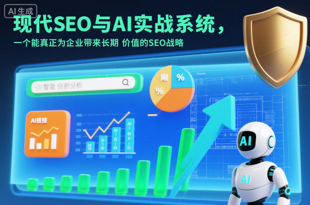 现代SEO与AI实战系统，一个能真正为企业带来长期价值的SEO战略(英语+中文字幕)-百货大全