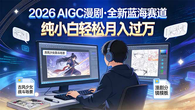 2026年全新蓝海赛道，纯小白轻松月入过万-百货大全