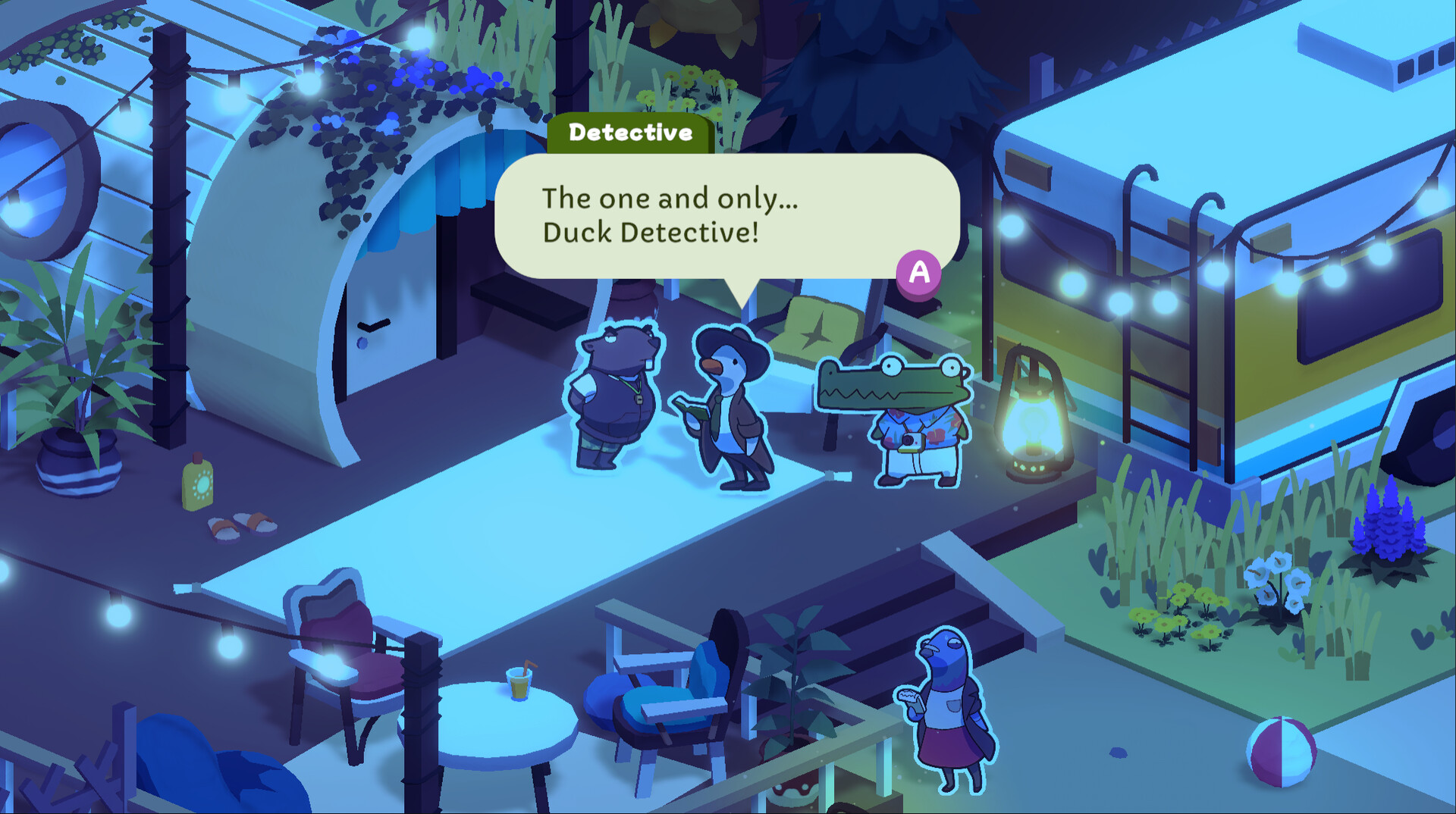 《鸭鸭侦探：露营鬼影 Duck Detective: The Ghost of Glamping》Switch中文版NSZ下载 – 含2.3.24补丁-百货大全