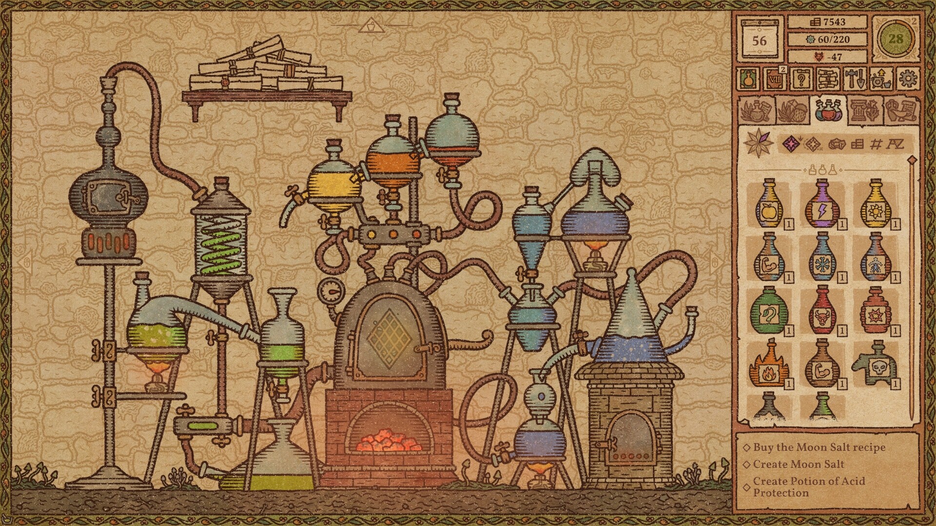 《药剂工艺 炼金术士模拟器 Potion Craft》Switch美版中文NSZ下载 – 含1.1.0.5补丁-百货大全