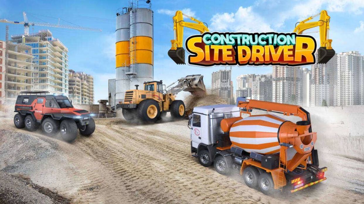 《建筑工地司机 Construction Site Driver》Switch英文版NSZ下载-百货大全