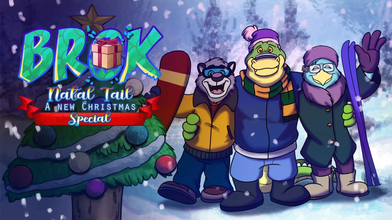 鳄鱼侦探布罗格：尾诞节，新的圣诞 – 特别版丨BROK: Natal Tail, A New Christmas Special-百货大全
