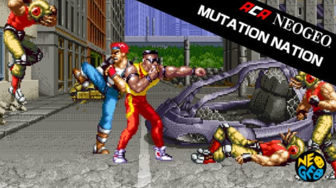 《街机：异变之路 ACA NEOGEO MUTATION NATION》Switch英日文版NSP下载-百货大全