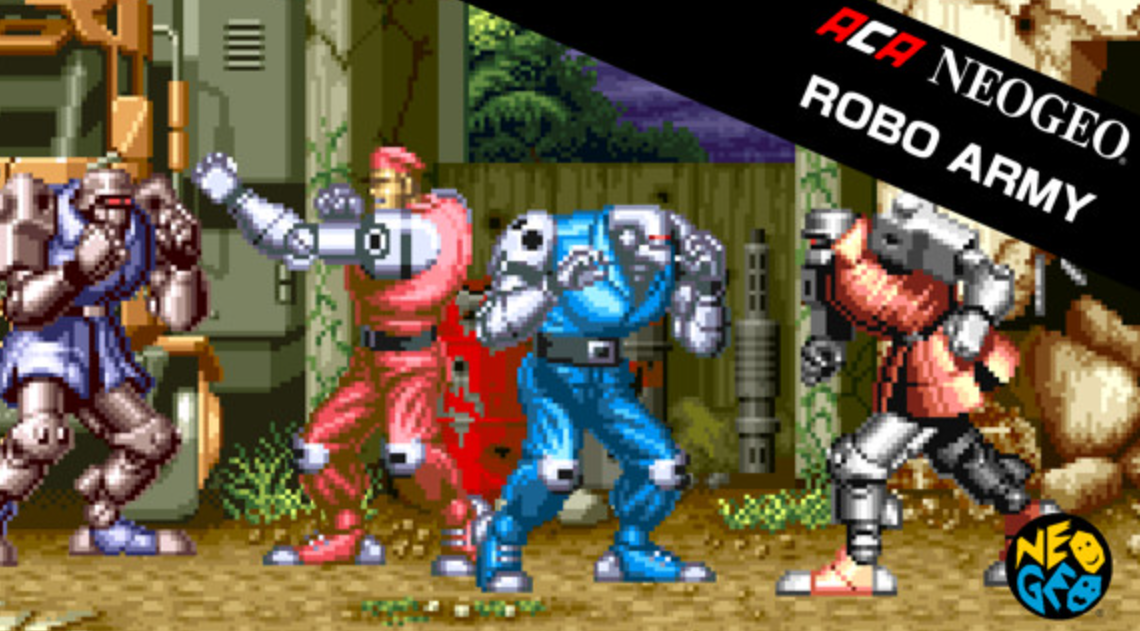 《街机：机甲神兵 ACA NEOGEO ROBO ARMY》Switch英日文版NSP下载-百货大全