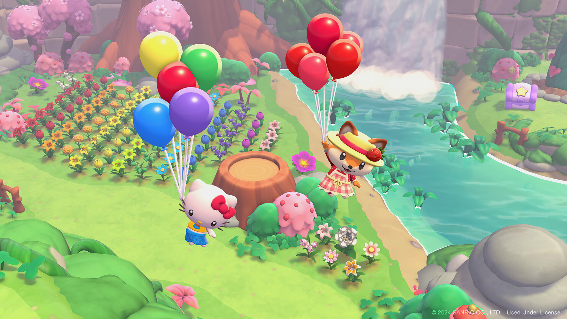 《凯蒂猫岛屿冒险 Hello Kitty Island》Switch美版中文NSZ下载 – 含2.11.1补丁+2DLC-百货大全