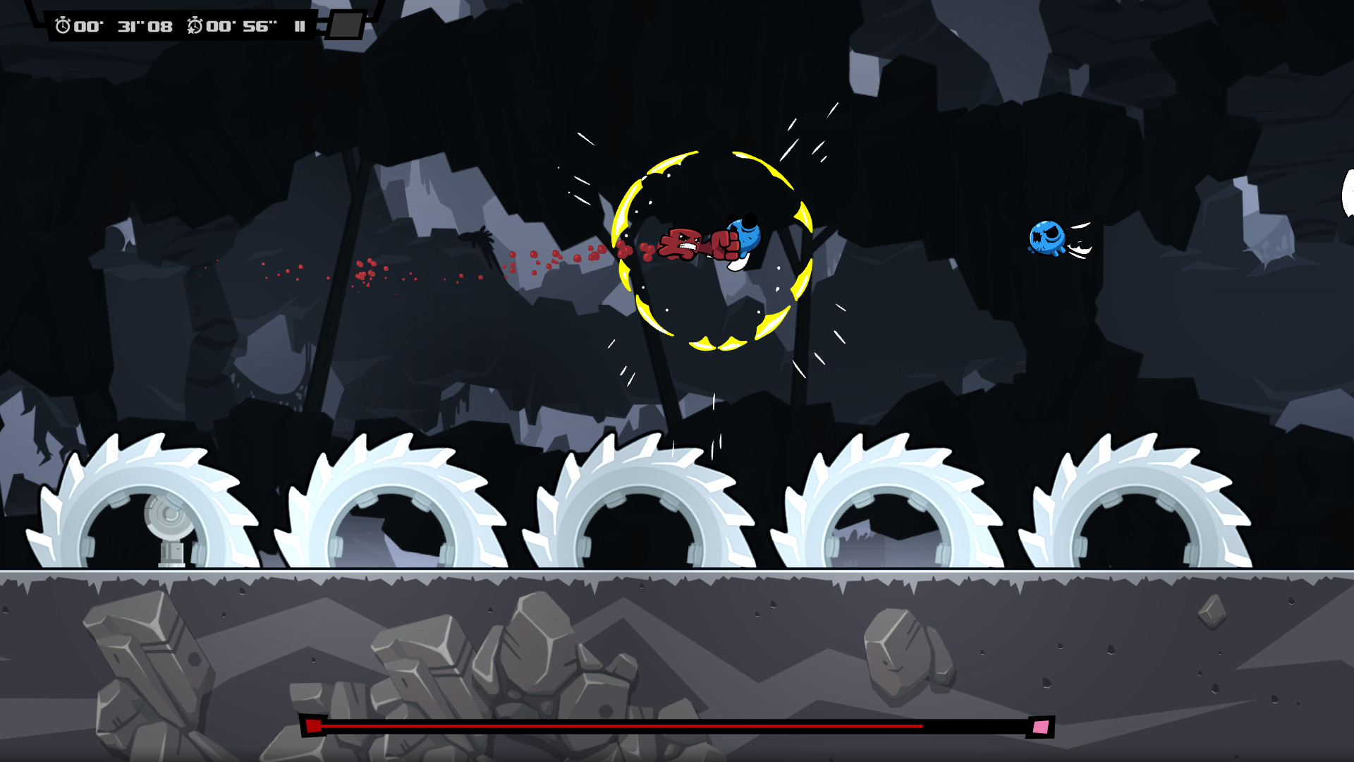 《超级食肉男孩：永无止境 Super Meat Boy Forever》Switch中文版NSZ下载 +v262144补丁-百货大全