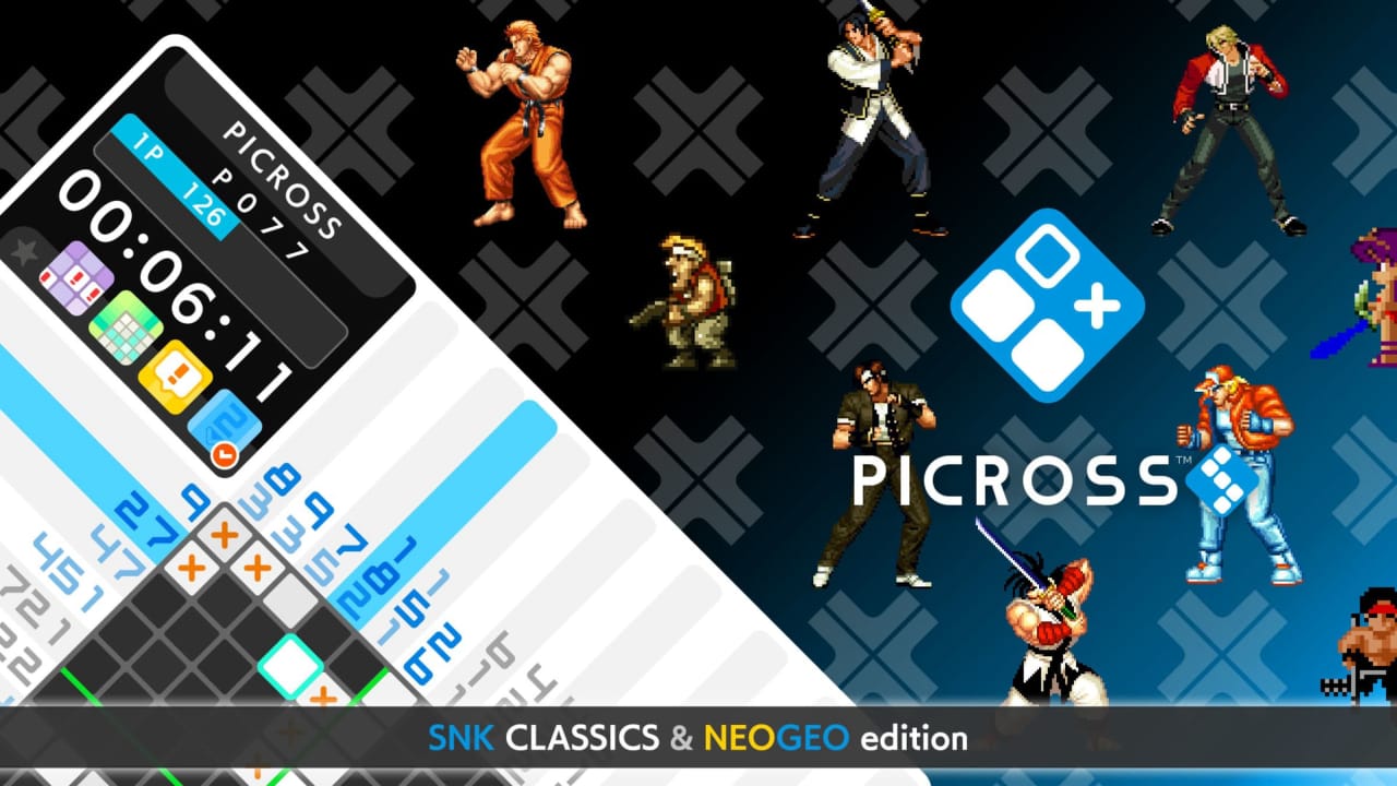 绘图方块S SNK经典＆NEOGEO丨PICROSS S SNK CLASSICS ＆ NEOGEO edition-百货大全