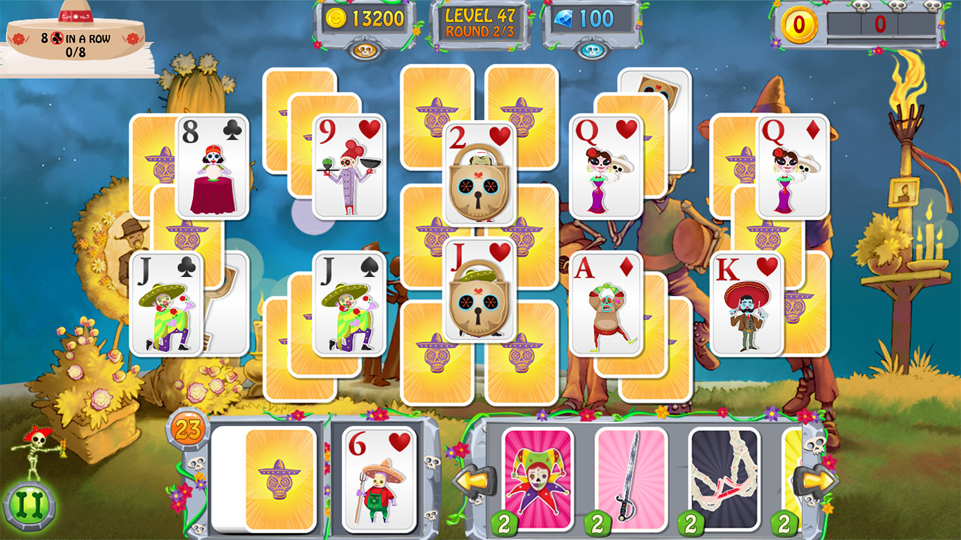 《亡灵节：纸牌合集 Day of the Dead – Solitaire Collection》Switch英文版NSP下载-百货大全