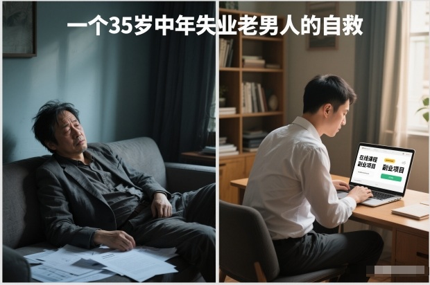 付费文章：一个35岁中年失业老男人的自救-百货大全
