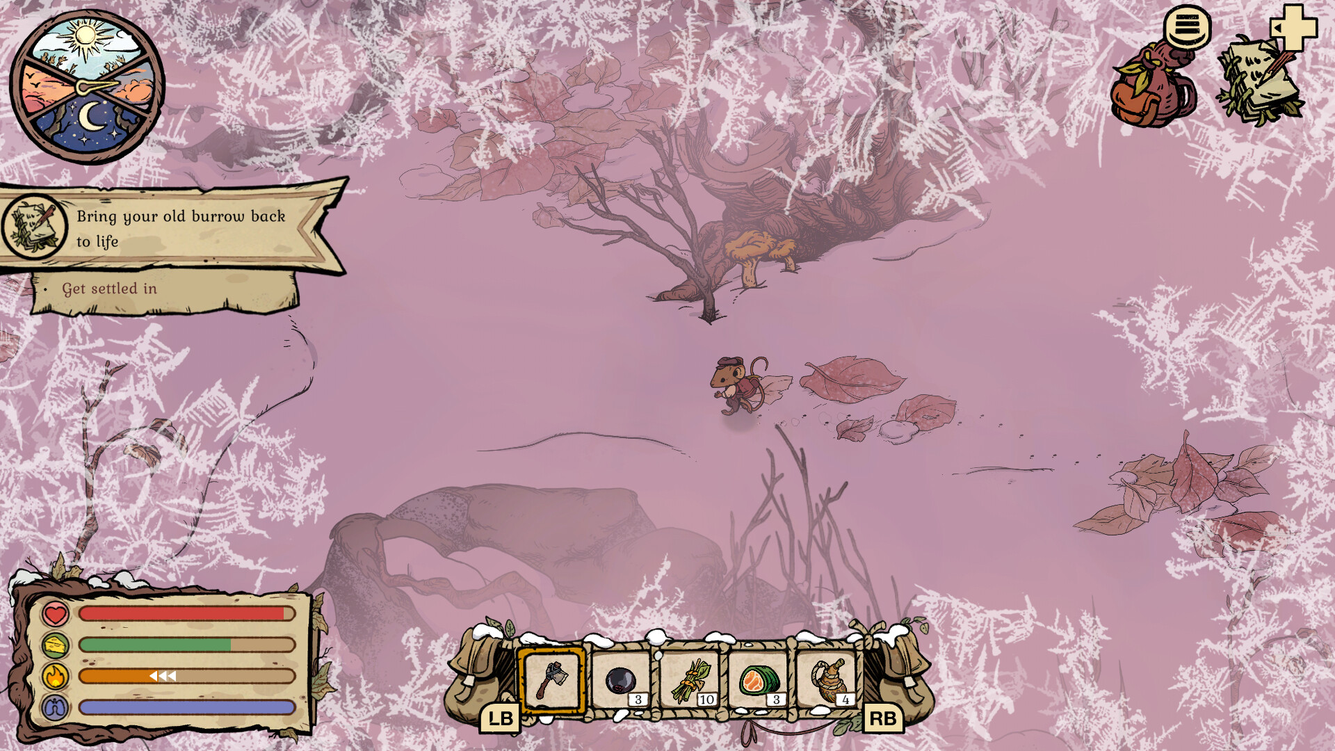 《林间暖巢 Winter Burrow》Switch美版中文NSZ下载 – 含1.0.3补丁-百货大全