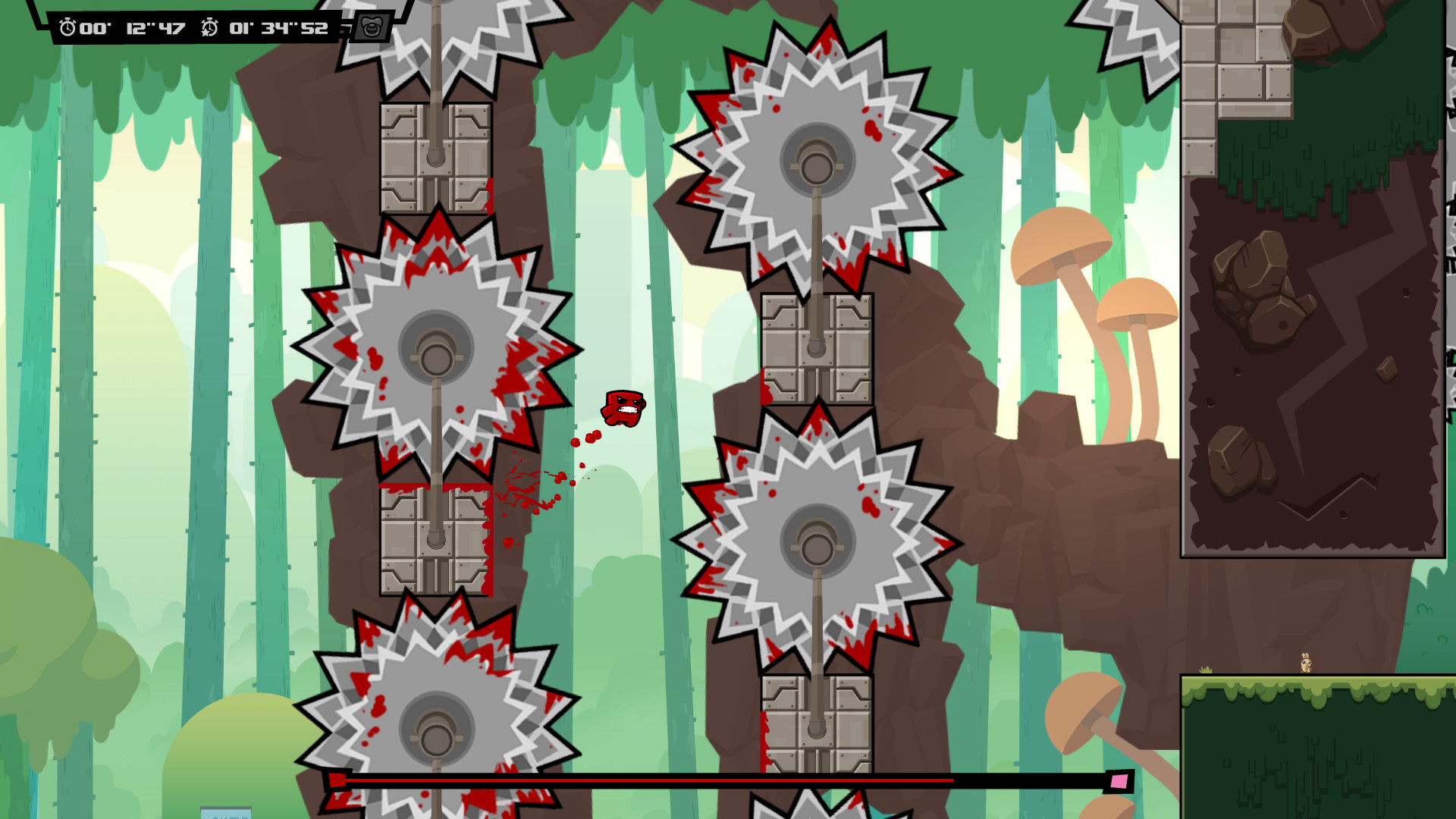 【5.05】《永远的超级食肉男孩 Super Meat Boy forever》PS4美版中文下载- 含1.10补丁-百货大全