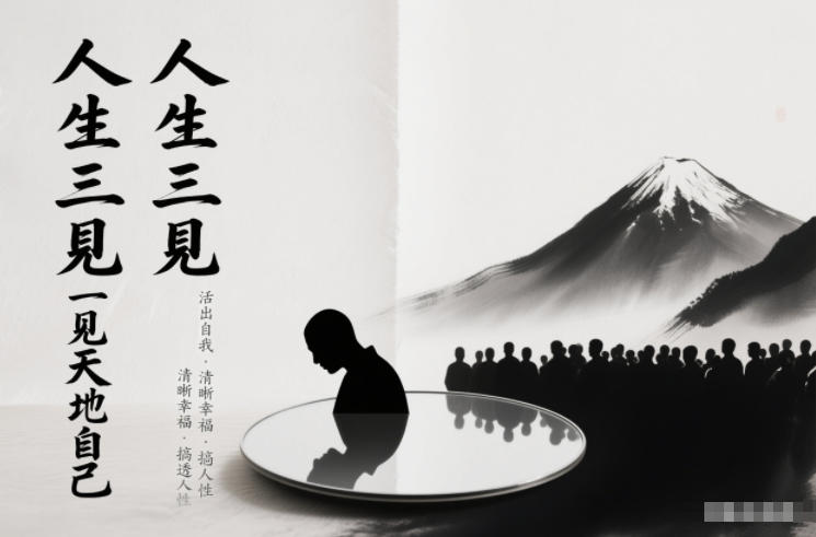 人生三见一见天地见众生见自己，活出自我拥有清晰幸福人生，搞透人性-百货大全