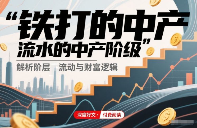 付费文章：铁打的中产，流水的中产阶级-百货大全