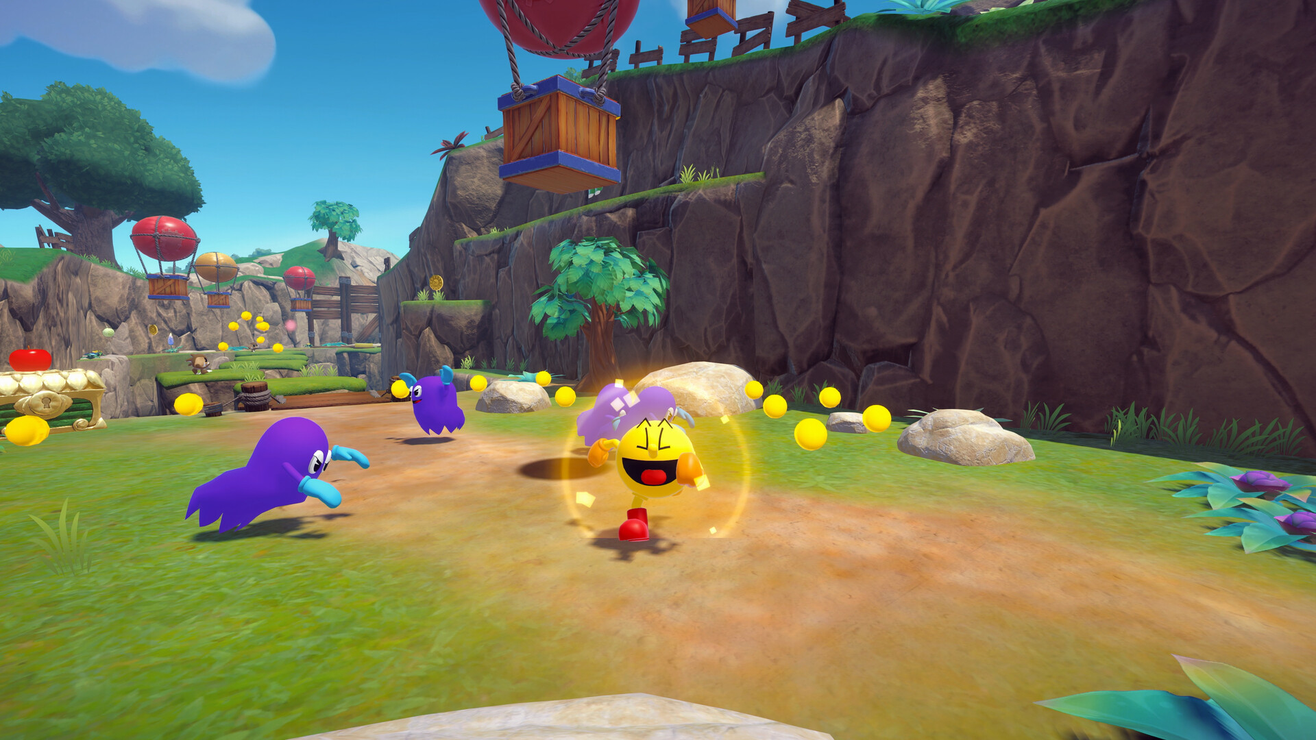 《吃豆人 吃遍世界2 重制版 PAC-MAN 2》Switch港版中文NSZ下载 – 含1.0.4补丁+2DLC-百货大全