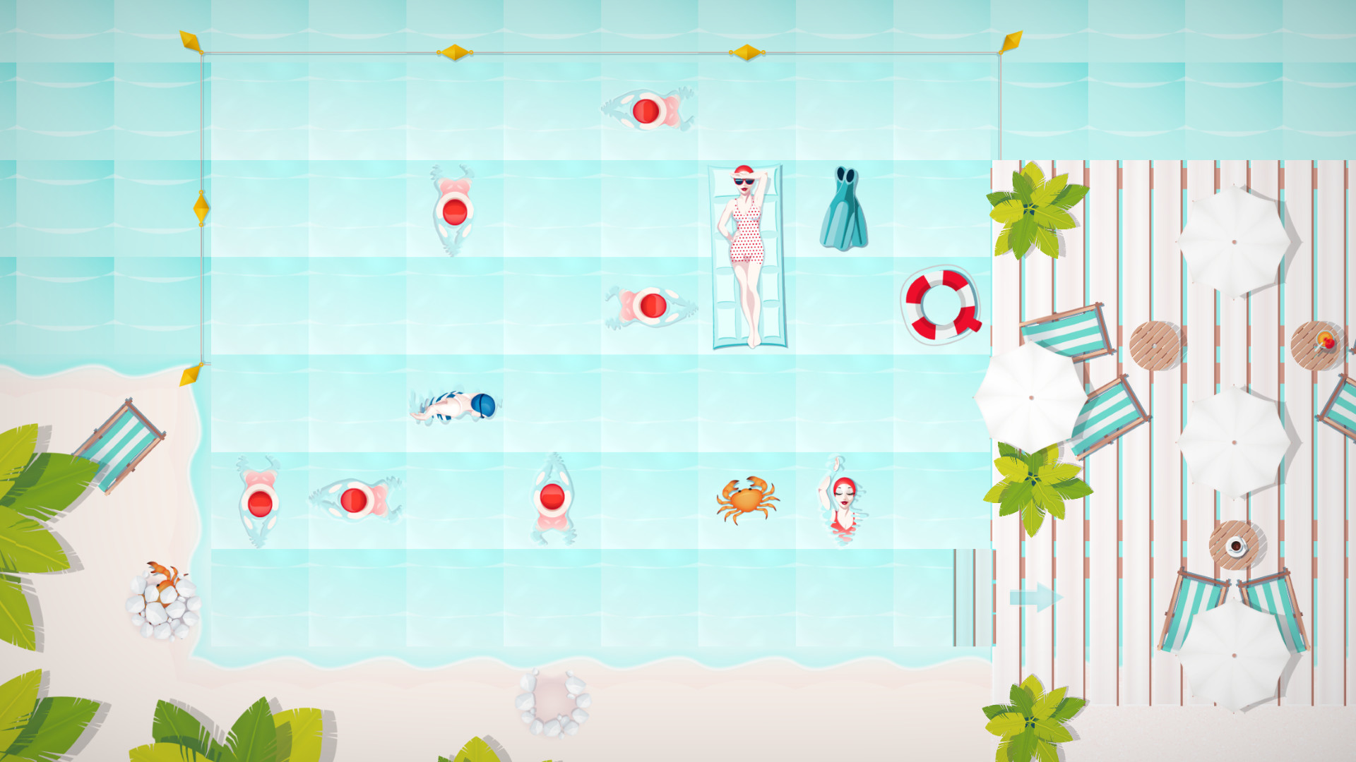 《泳池逃生 Swim Out》Switch中文版NSP下载 – 含1.4.1补丁-百货大全