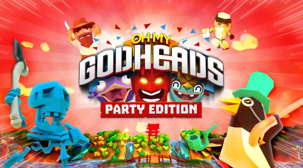 《我的天呐：派对版 Oh My Godheads: Party Edition》Switch英文版NSP下载 – 含1.0.0补丁-百货大全