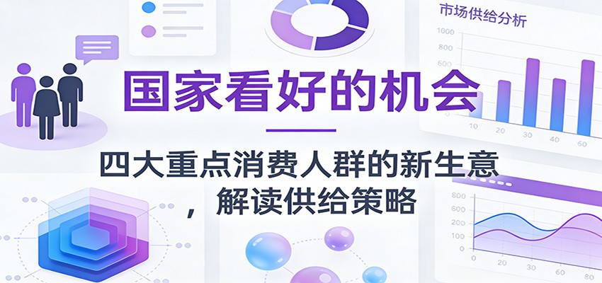 公众号付费文章：国家看好的机会，四大重点消费人群的新生意，解读供给策略-百货大全