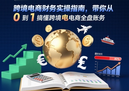 跨境电商财务实操指南，带你从0到1搞懂跨境电商全盘账务-百货大全