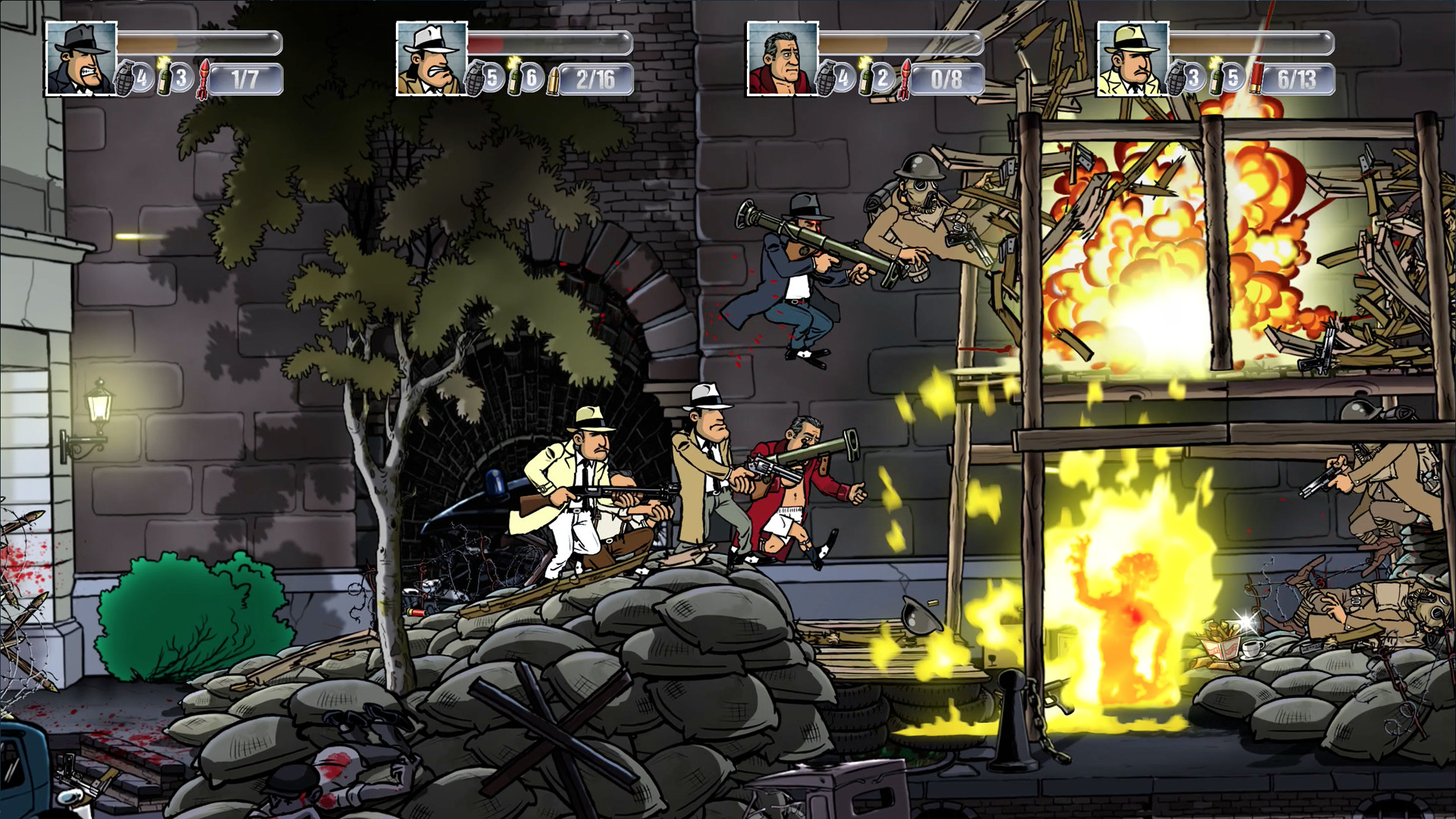 《枪血意大利黑手党 Guns, Gore & Cannoli》Switch美版中文NSP下载 – 含1.0.1补丁-百货大全