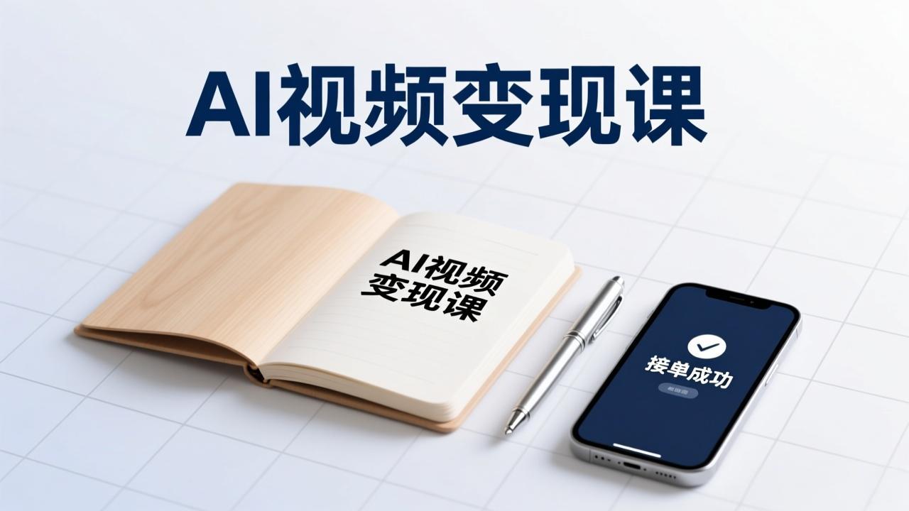 AI视频变现课，学完即可创作短片、接商单，实现副业增收，单项目报价可达千元-百货大全