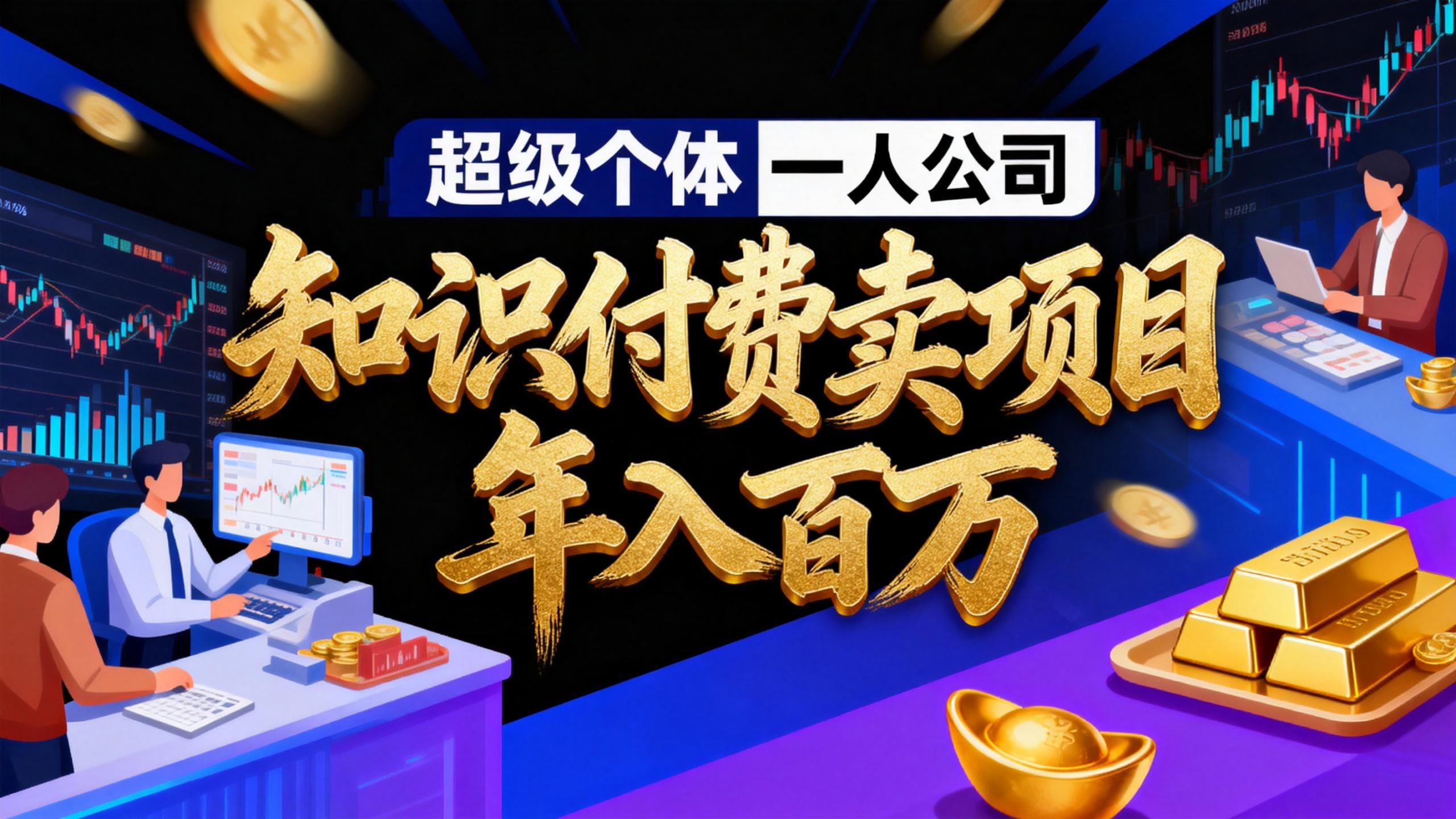 2026年“超级个体一人公司”私域卖项目年入百万，个人IP-精准引流-项目包装-转化成交-百货大全