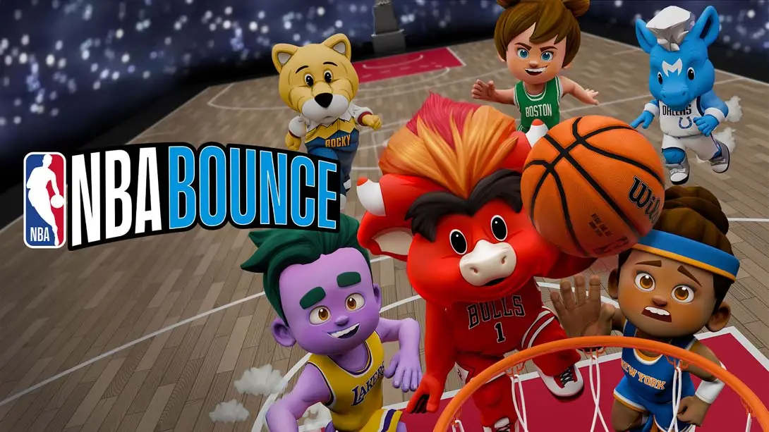 【美版】NBA 弹跳 .NBA BOUNCE 中文-百货大全